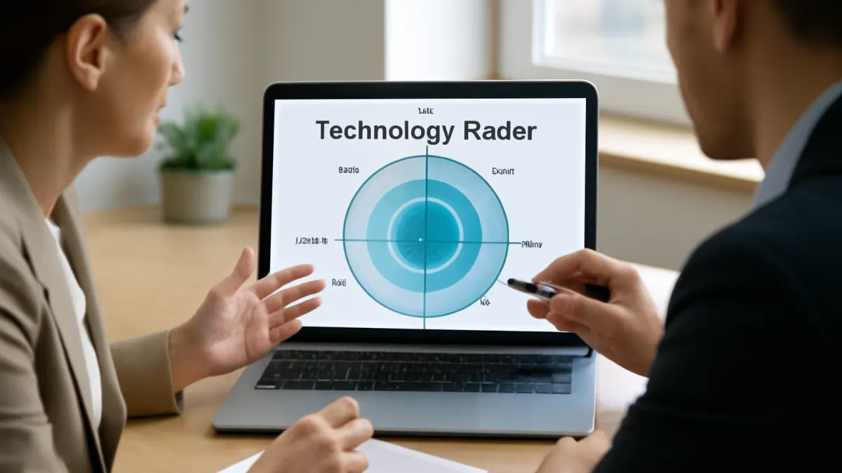 How to Use a Technology Radar for Strategic Planning